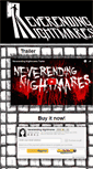 Mobile Screenshot of neverendingnightmares.com